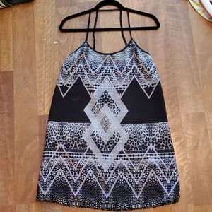 Buffalo geometric animal print dress